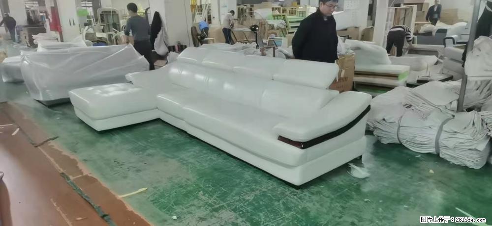 【大厂仿真皮沙发】实木框架，高回弹海绵45密度。全新包装，质量非常好，3.6米右贵妃 - 各类家具 - 居家生活 - 朝阳分类信息 - 朝阳28生活网 cy.28life.com